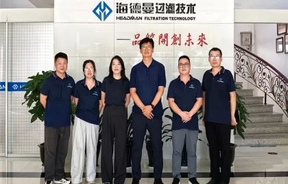 Jiangsu Modern Grubu, İşbirliğinin Yeni Bölümü için Mühendislik Mühendisliği Makine Filtrasyonu'nu Ziyaret Ediyor