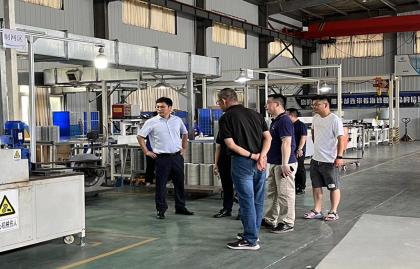 XCMG, Zoomlion ve Liugong liderleri HEADMAN atölyesini ziyaret etti